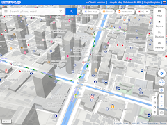 Longdo Map скриншот 7