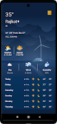 برنامه‌نما Weather forecast عکس از صفحه