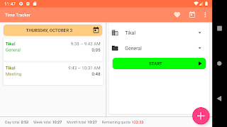 Tikal Time Tracker plakat