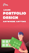 Learn Portfolio Design -ProApp पोस्टर