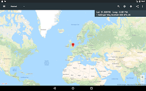 برنامه‌نما Pro Map Coordinates عکس از صفحه