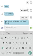 Ghost chat bot 海報