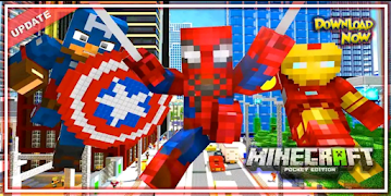 Superheroes Mod for Minecraft captura de pantalla 3