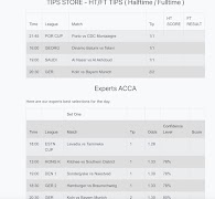 Correct Score Fixed Matches 截图 1