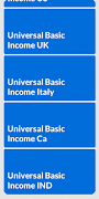 پوستر Universal Basic Income Info
