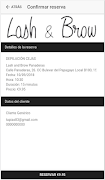 برنامه‌نما Lash & Brow عکس از صفحه