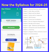 Class 10 Science for 2025-26 poster