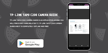 Tp-Link Tapo C200 Camera Guide スクリーンショット 1