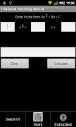 Trinomial Factoring Wizard স্ক্রিনশট 4