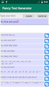Fancy Text Generator screenshot 1