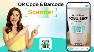 二维码和条形码扫描器 海报