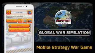برنامه‌نما Global War Simulation Premium عکس از صفحه