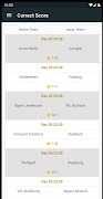 Correct Score Prediction 截图 1