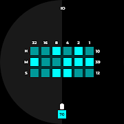 Binary Watch Face Lite capture d'écran 4
