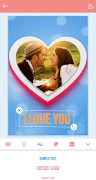 برنامه‌نما Love Photo Frames عکس از صفحه