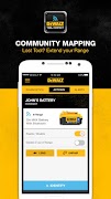 برنامه‌نما DEWALT Tool Connect عکس از صفحه