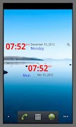 Digital Clock Widget imagem de tela 1