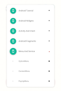 4 Schermata Learn Android - Easy Tutorials