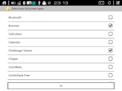 برنامه‌نما QuickFullScreen Manager Free عکس از صفحه
