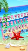 Pink Monster Keyboard Theme poster