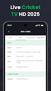 Live Cricket TV HD 2025 截图 6