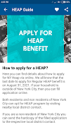 NY HEAP Application Guide screenshot 1