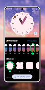 Material Clock Widget تصوير الشاشة 6