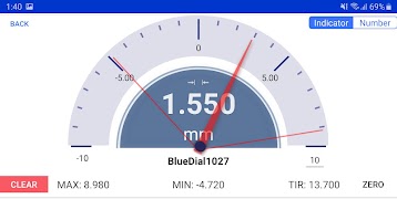 برنامه‌نما MultiGage Reader عکس از صفحه