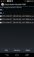 Volume Button Recorder Screenshot 3