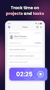 WebWork Time Tracker تصوير الشاشة 2