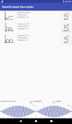 برنامه‌نما Scientific Sound Wave Studio عکس از صفحه