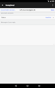 Web@Mail - mobile Mail Screenshot 6