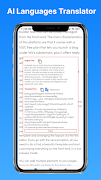 AI Languages Translator syot layar 2