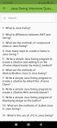 Java Swing Interview Question Plakat