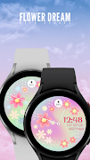 Flower Dream Watch Face screenshot 6