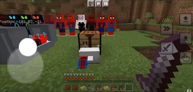 SpiderMan Mod for Minecraft скриншот 2