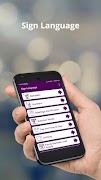 Sign Language Plakat