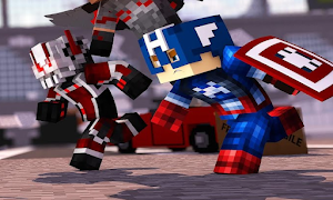 Captain Mod Amerika Addon for MCPE 스크린샷 2