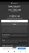 Temp Mail - Mohmal screenshot 1