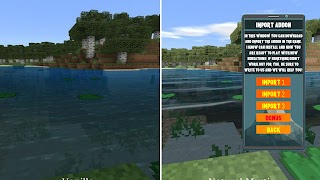 Realistic Shaders Minecraft PE plakat