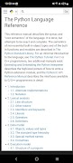 برنامه‌نما Python 3.11.1 offline docs عکس از صفحه