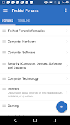 برنامه‌نما Techist Forums عکس از صفحه
