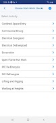 Chevron Start Work Checks screenshot 6