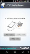 برنامه‌نما CCID Reader Application Demo. عکس از صفحه