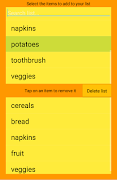 Shopping List screenshot 3