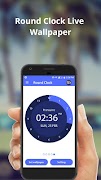 3 Schermata Round Clock