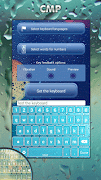 Hujan Keyboard Tema screenshot 4