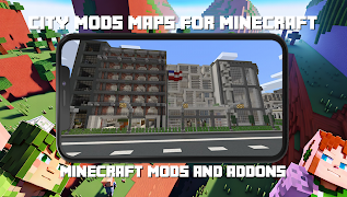 City mods maps for minecraft تصوير الشاشة 2