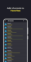 Android TV의 Televizo - IPTV player 스크린샷 1