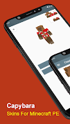 Capybara Skin for MCPE ảnh chụp màn hình 6